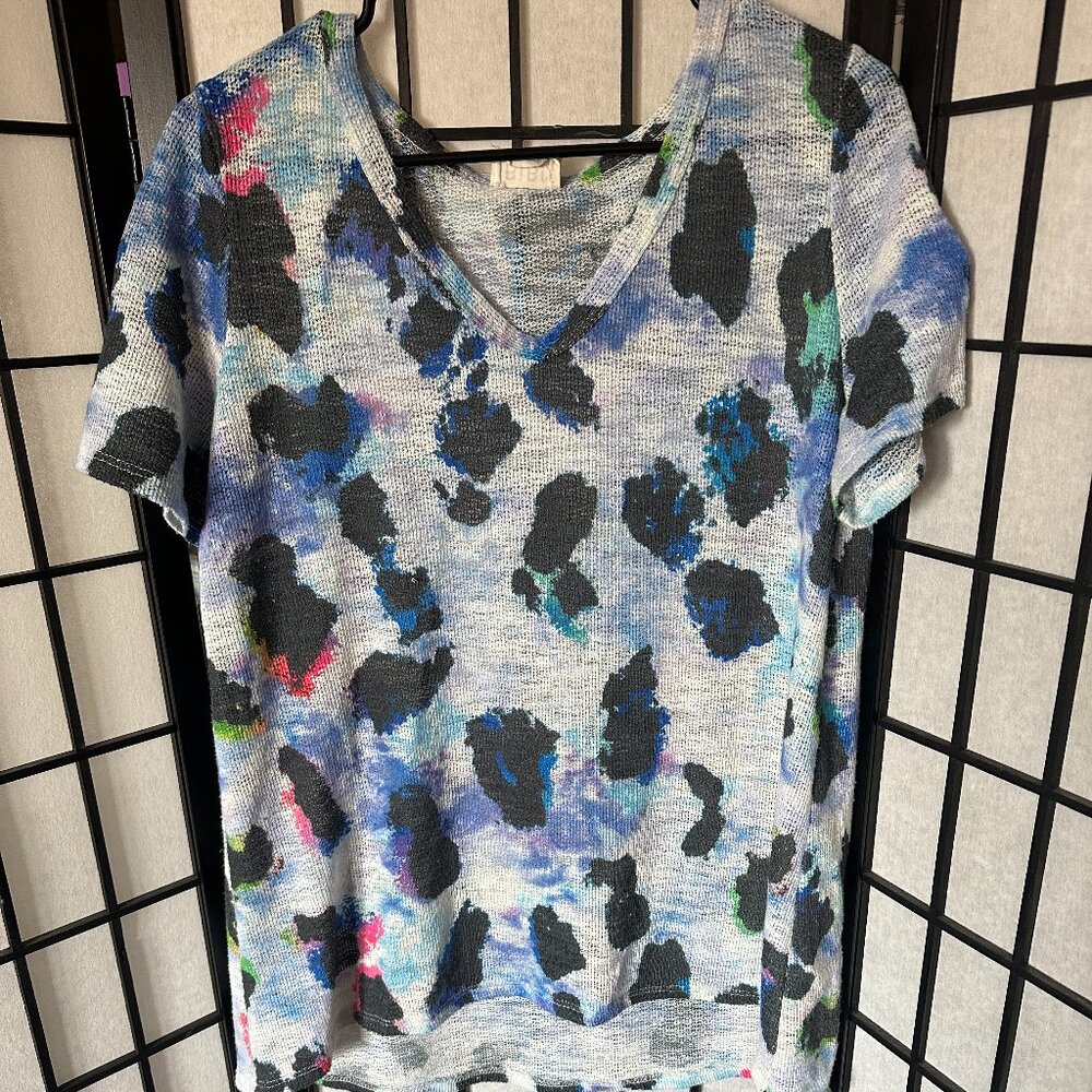 BiBi Women's Top Short Sleeves Boutique Top Size Small